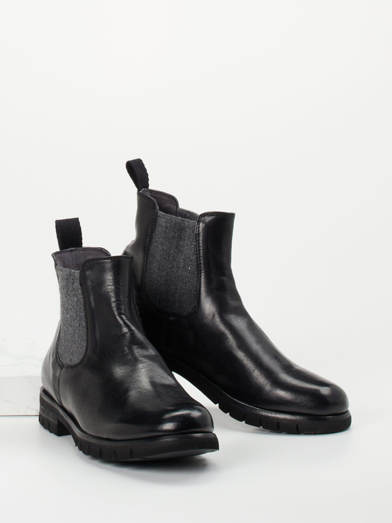 Chelsea Boots schwarz 1713009033704