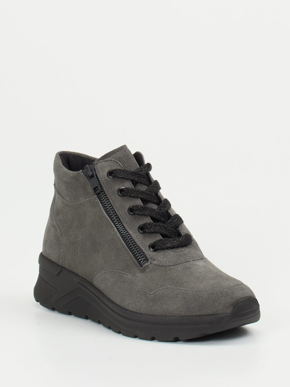 Schnürstiefelette grau 2751429004406