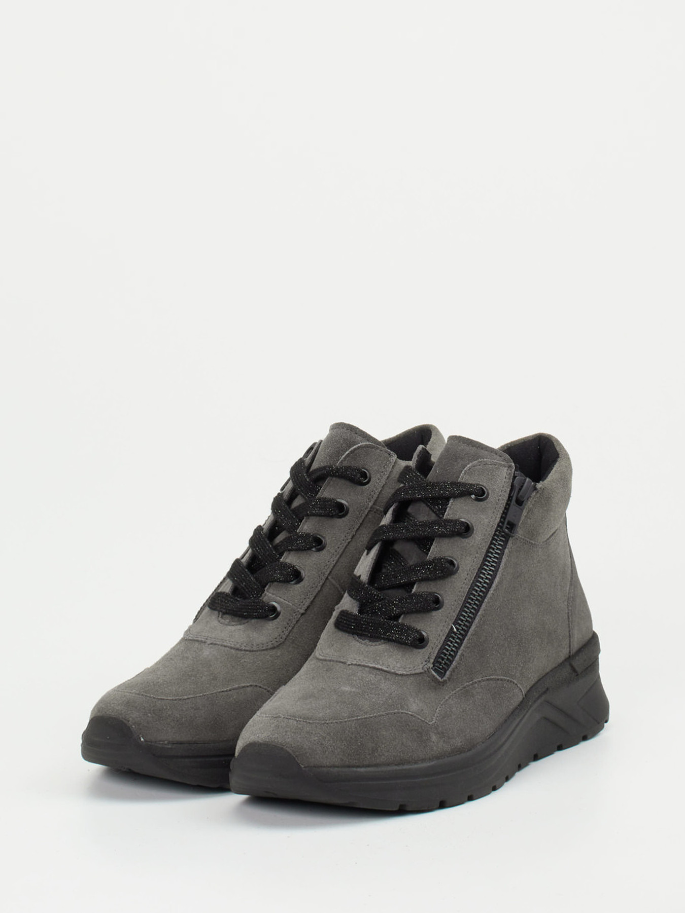 Schnürstiefelette grau 2751429004402