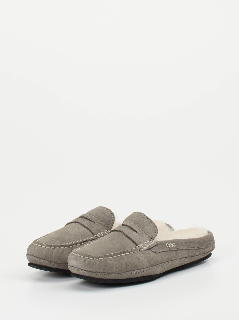 Hausschuh grau 7163459002802