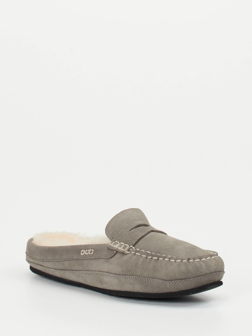 Hausschuh grau 7163459002806