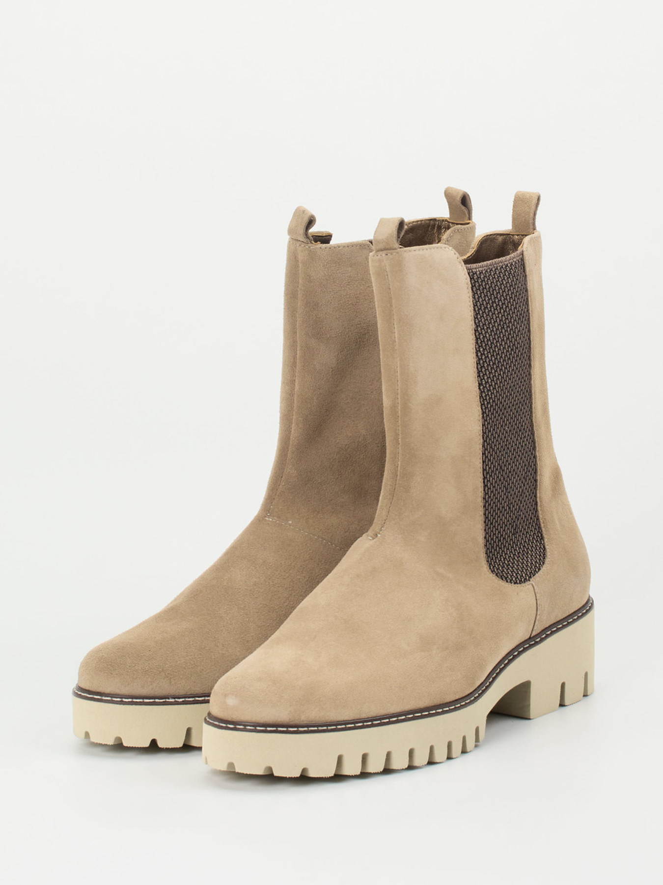 Schnürstiefelette beige 2756359000202