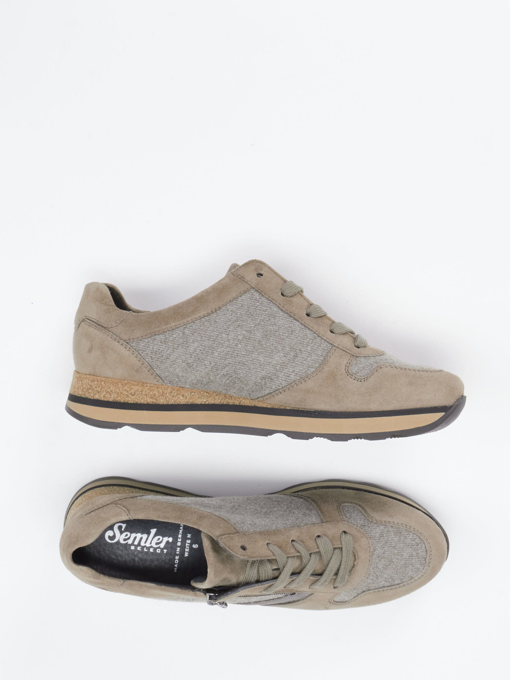 Schnürschuh braun 2661249002104