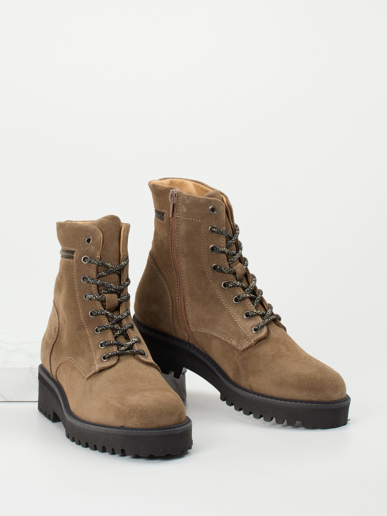 Schnürstiefelette braun 2751249005304