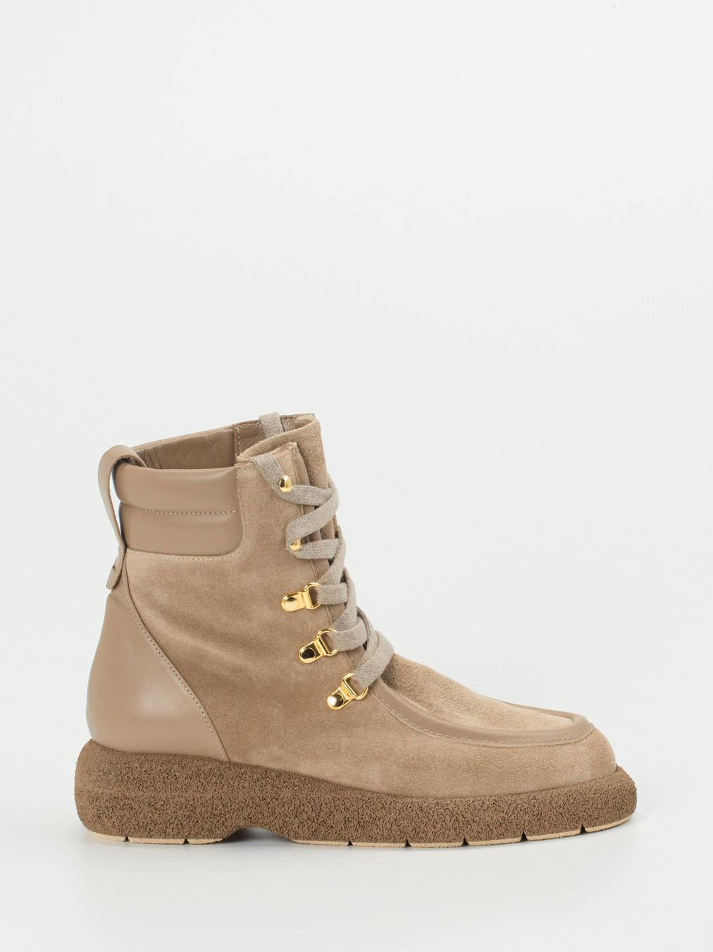 Schnürstiefelette braun 1725249000901