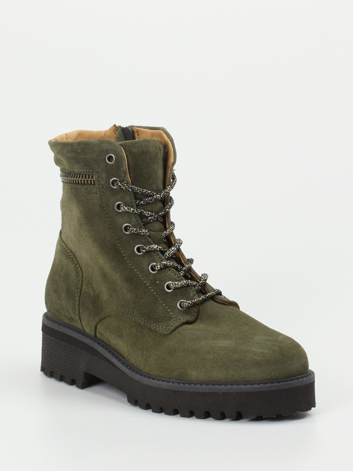 Schnürstiefelette grün 2751609001006