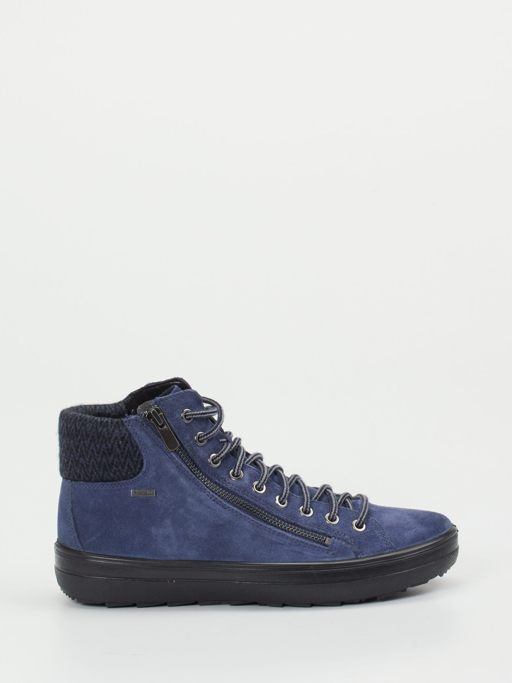 Schnürstiefelette blau 1801159000401