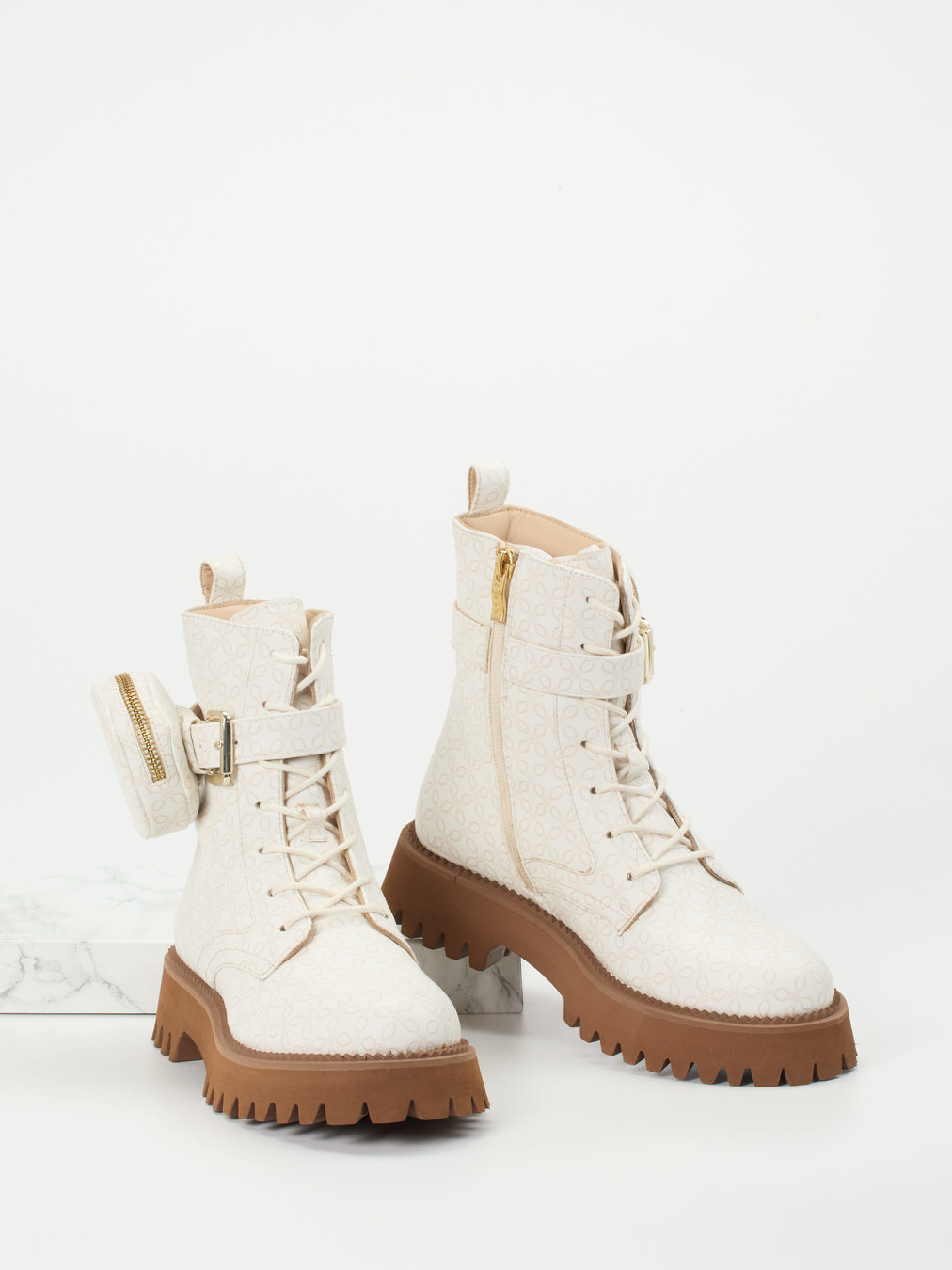 Schnürstiefelette beige 2751399000604