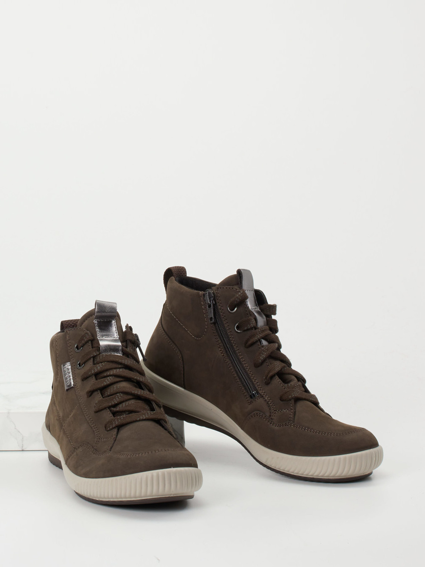 Schnürstiefelette grau 1701402000304