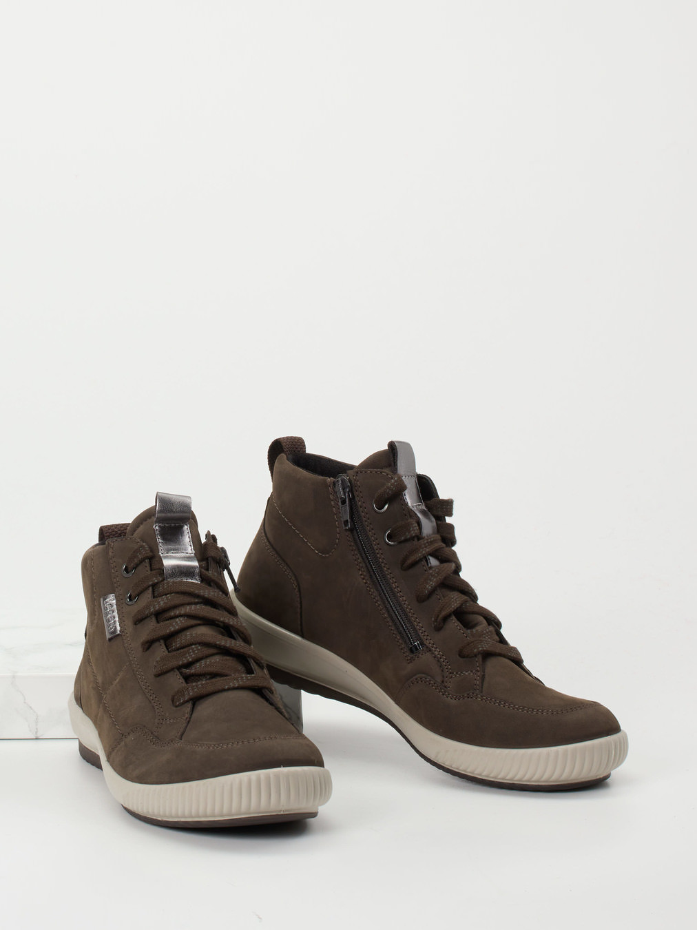 Schnürstiefelette grau 1701402000304