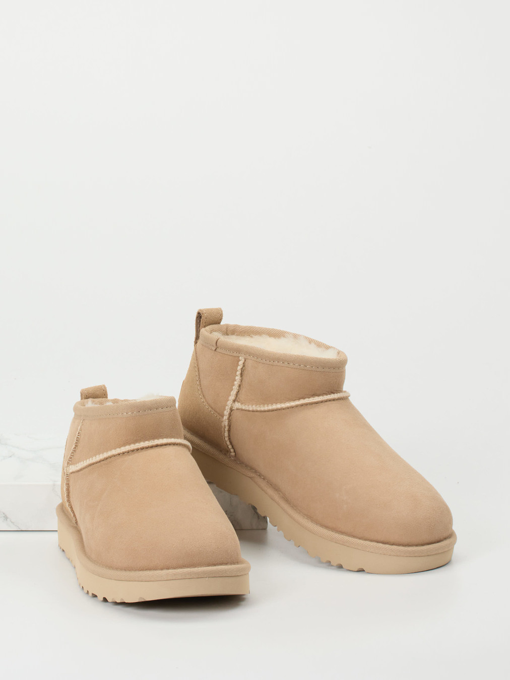 Stiefelette W Classic Ultra Mini beige 1811359000304