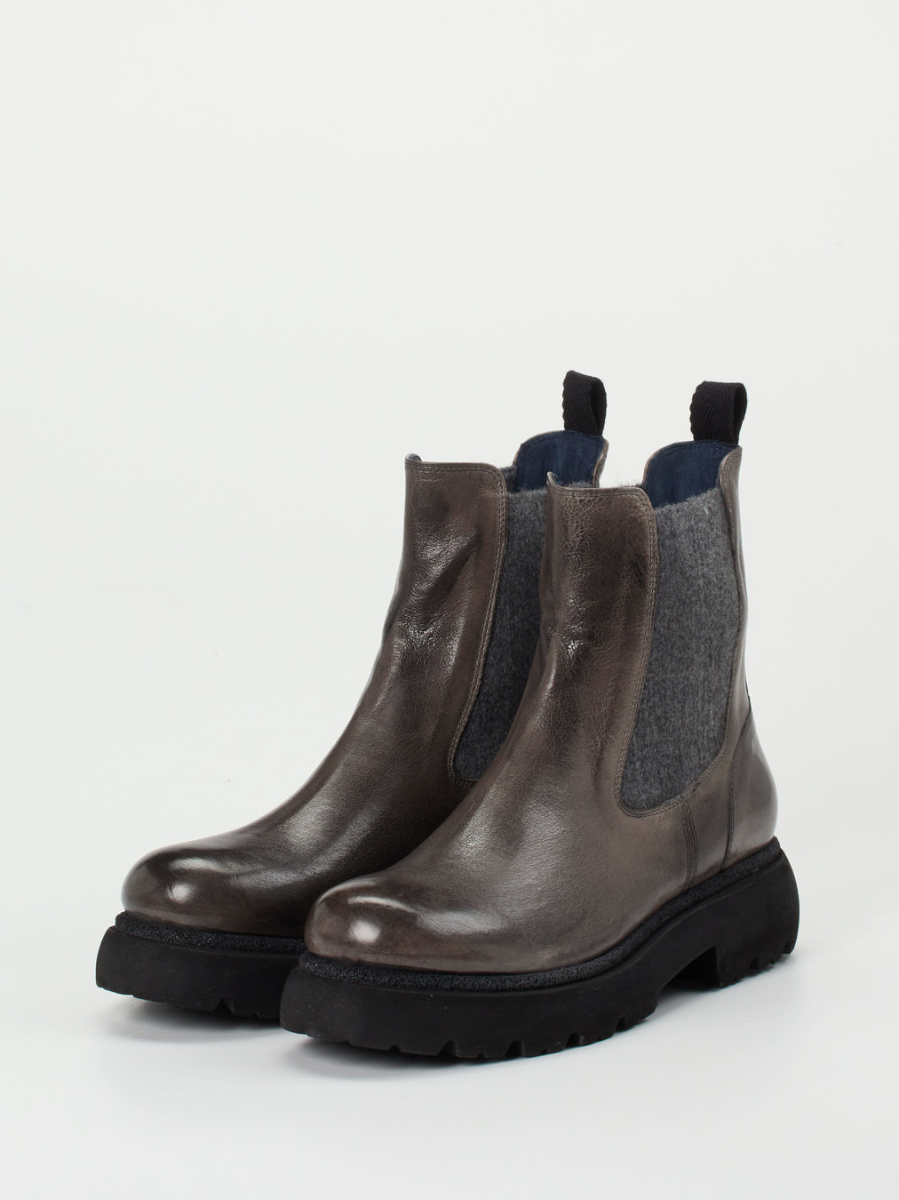 Chelsea Boots grau 1735409001102