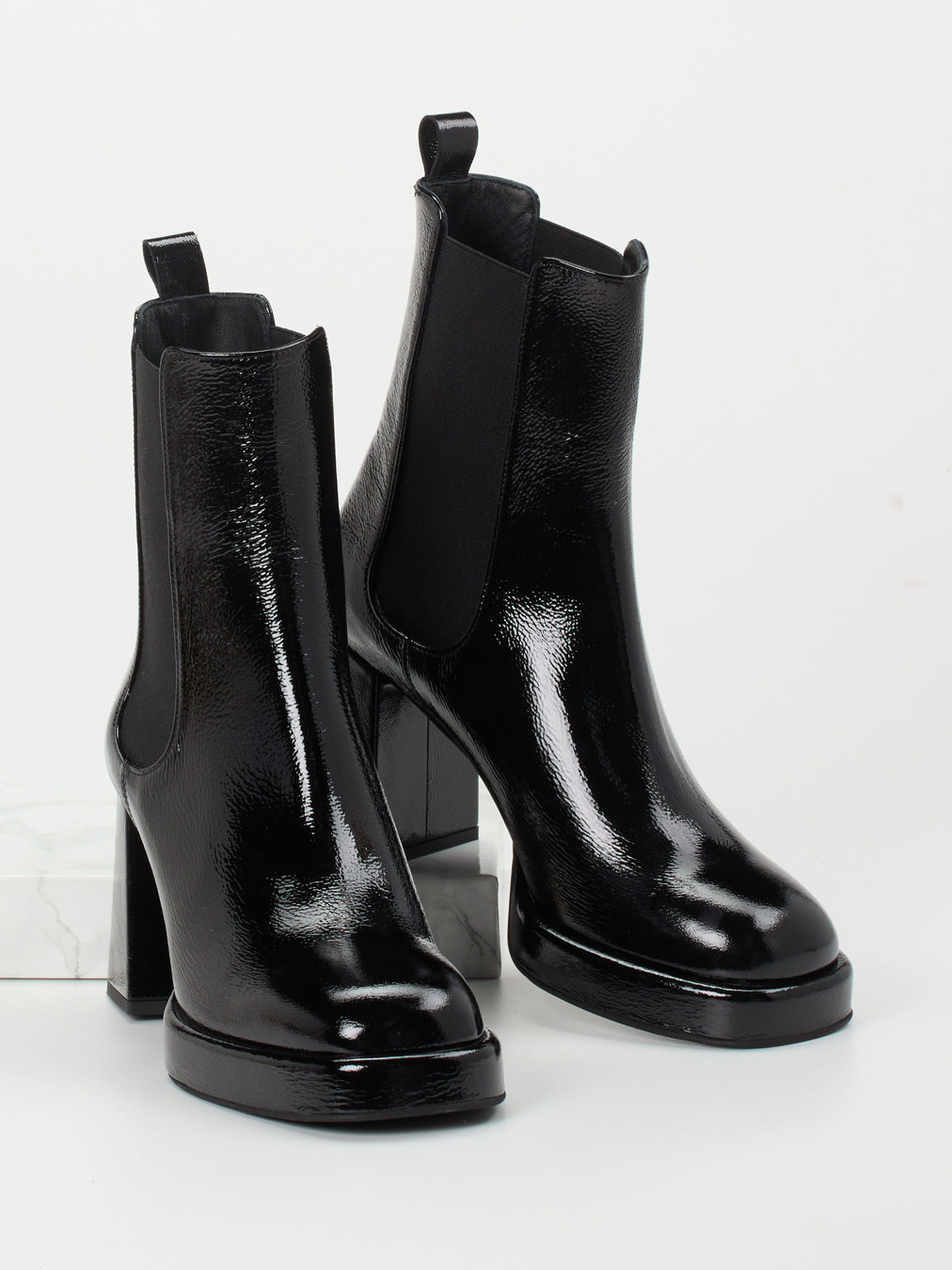Chelsea Boots schwarz 1739009014504