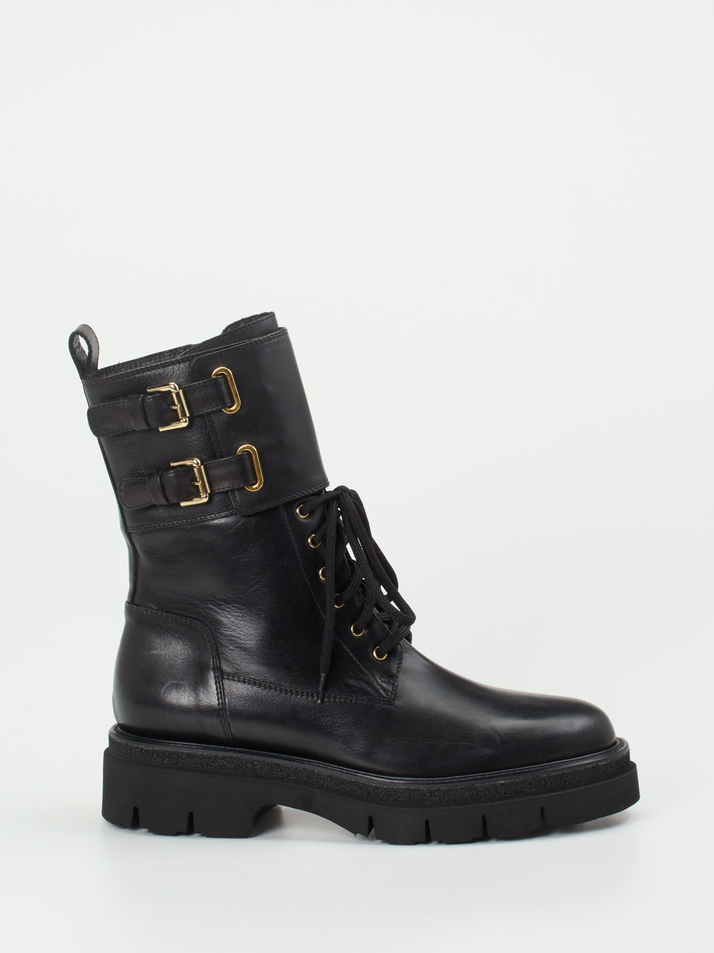 Schnürstiefelette schwarz 1743009002701