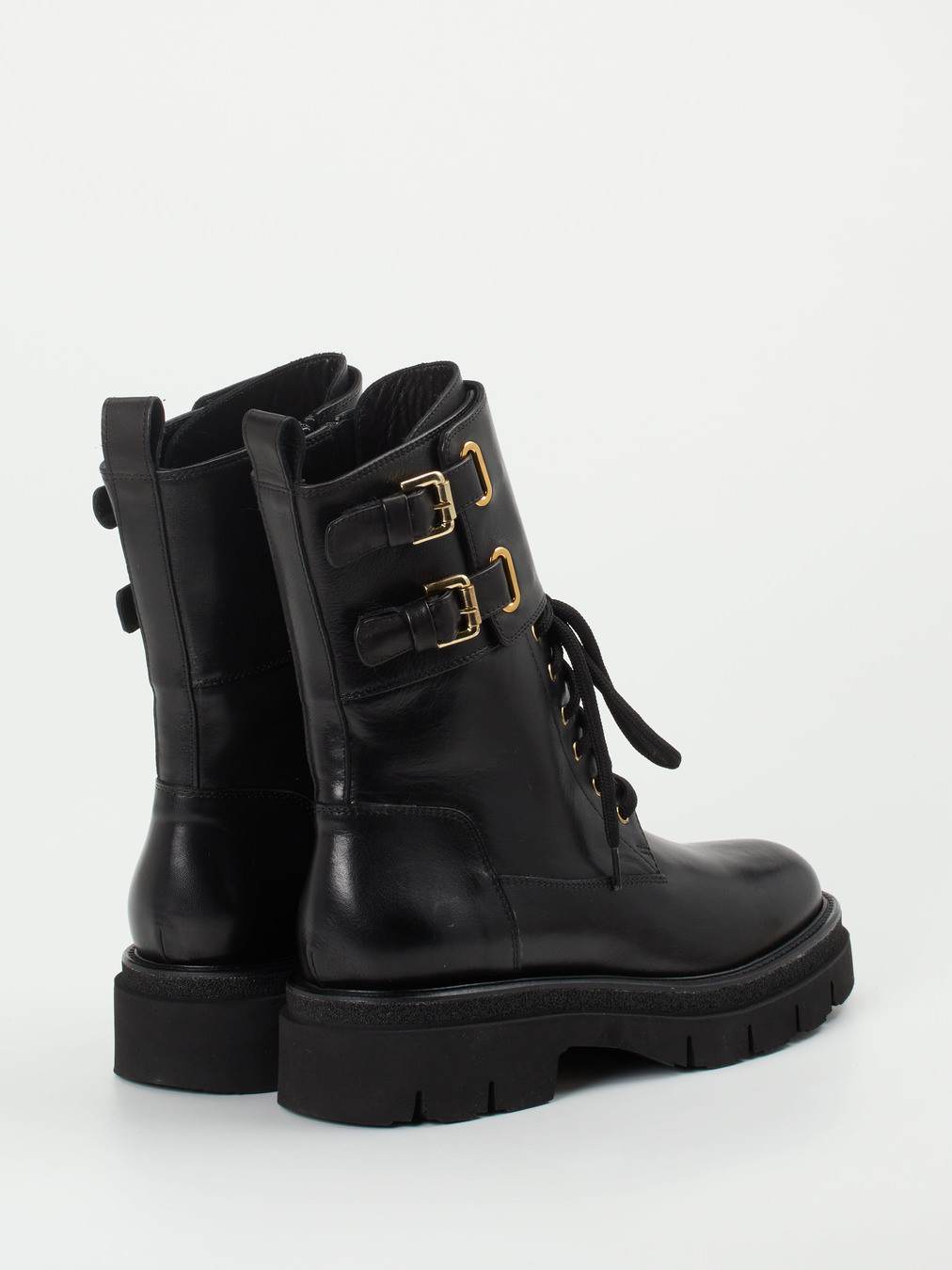 Schnürstiefelette schwarz 1743009002703