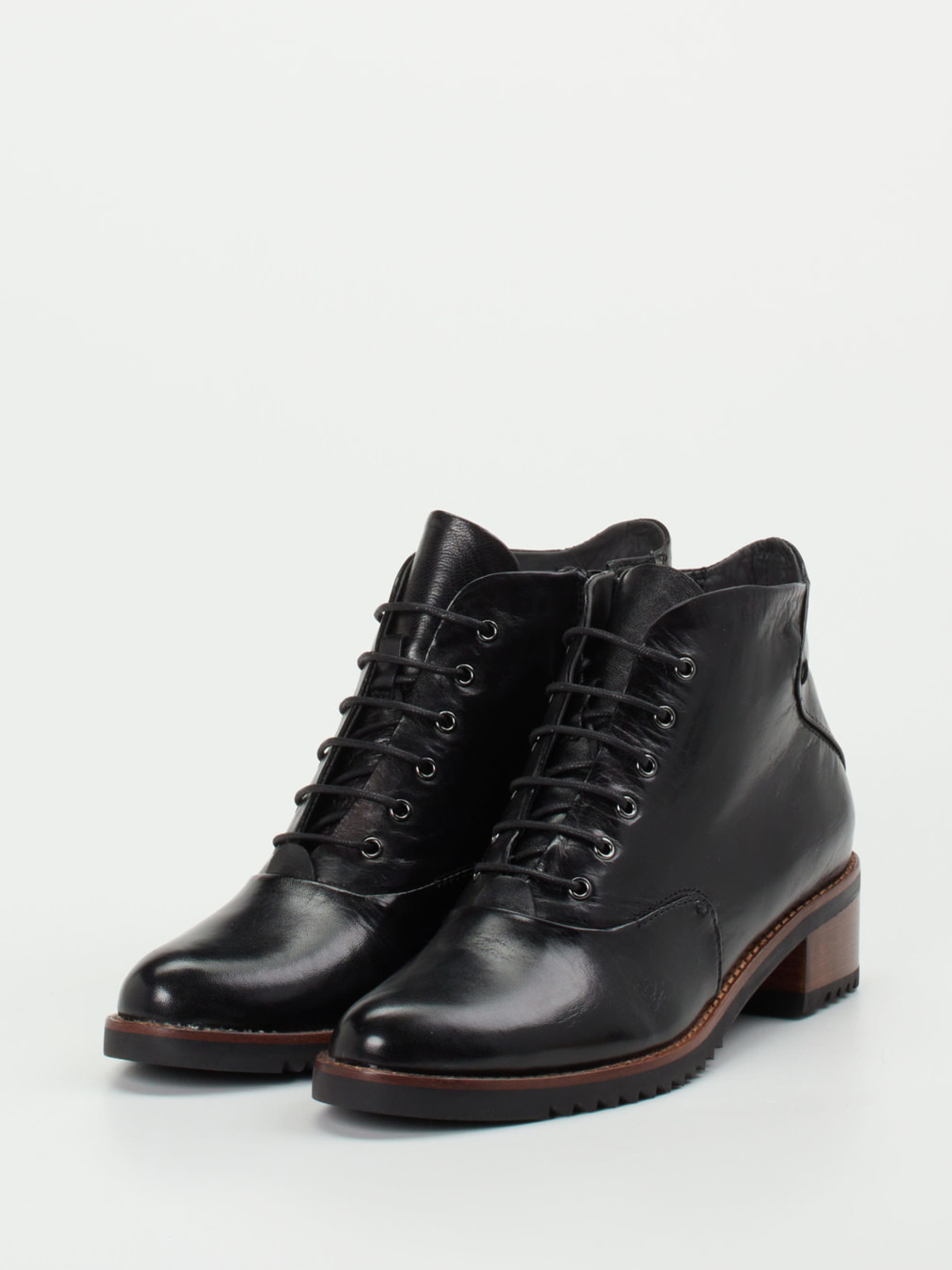 Schnürstiefelette schwarz 1705009003902