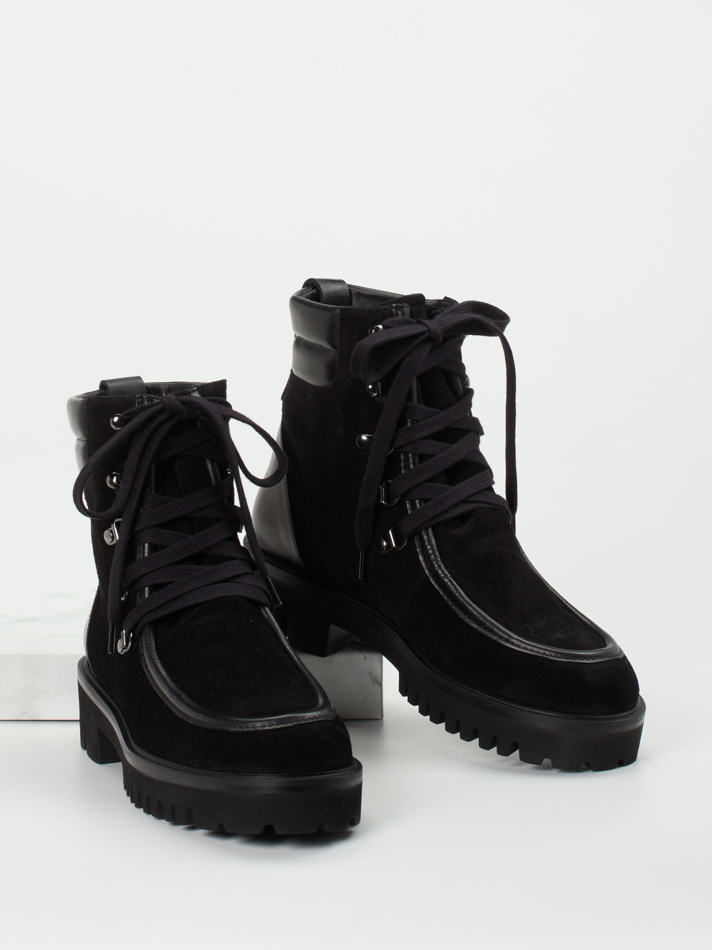 Schnürstiefelette schwarz 1825009000404