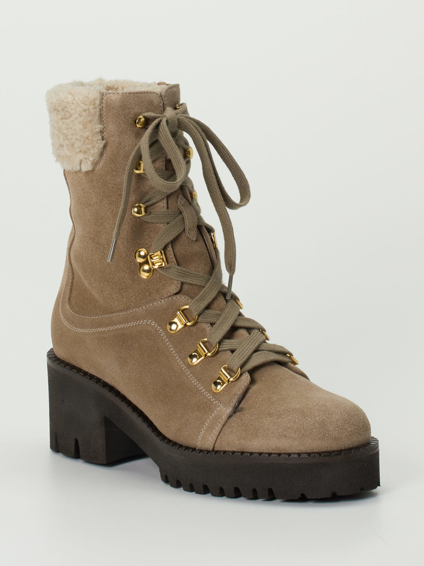 Schnürstiefelette braun 1829249000106