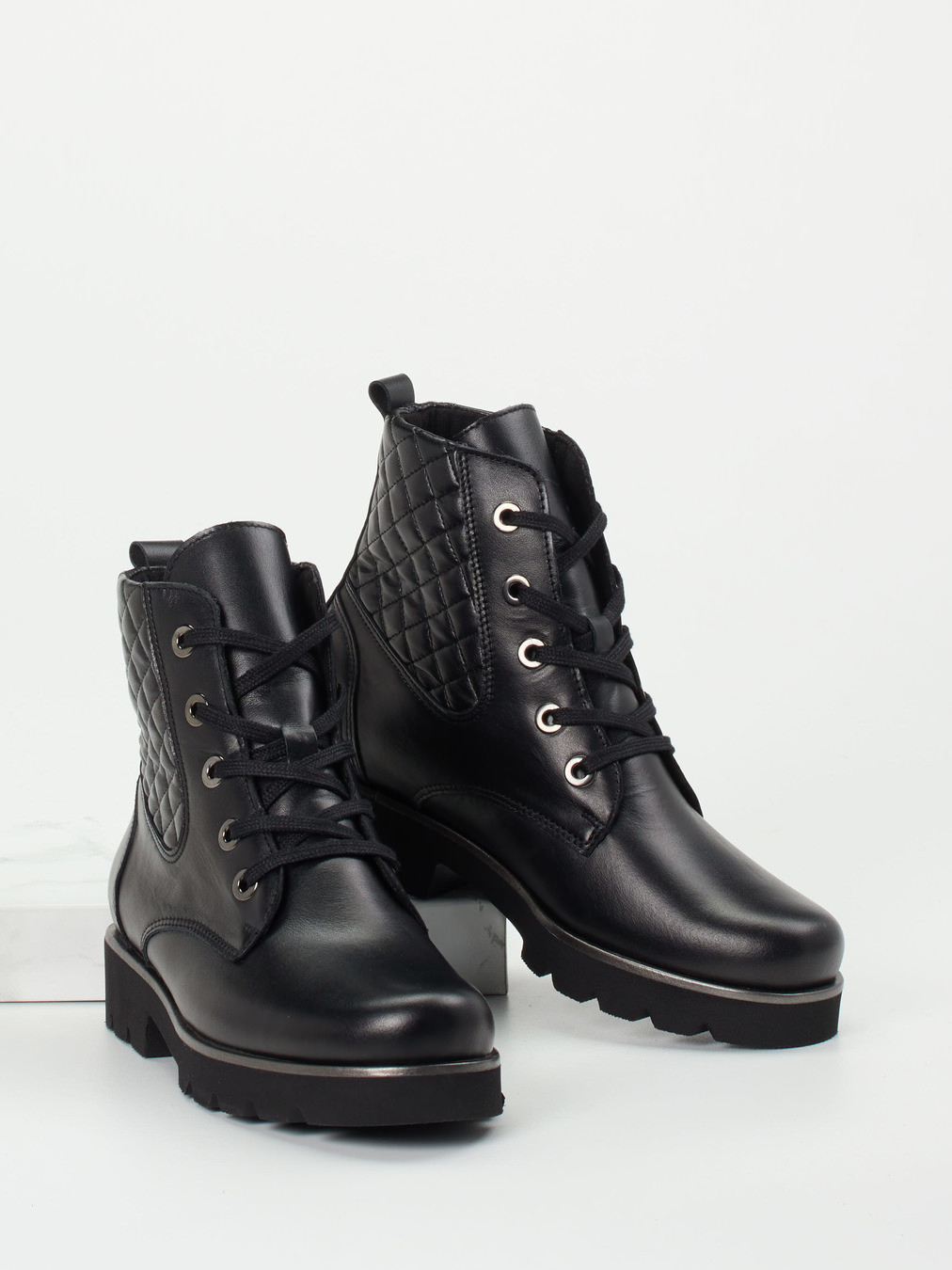 Schnürstiefelette schwarz 2751009029804