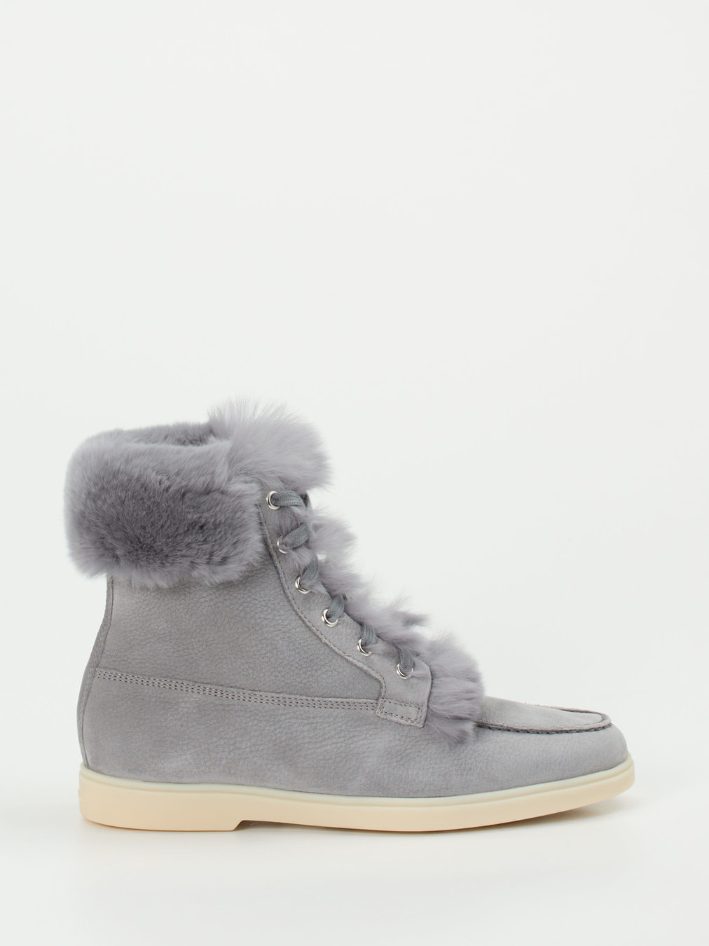 Schnürstiefelette grau 1821459000301