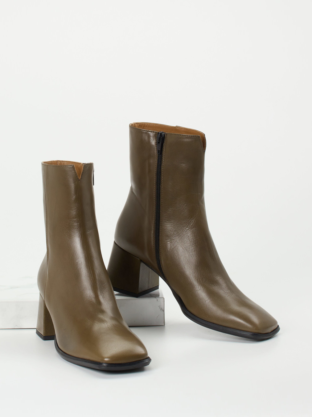 Stiefelette grün 1737659000204