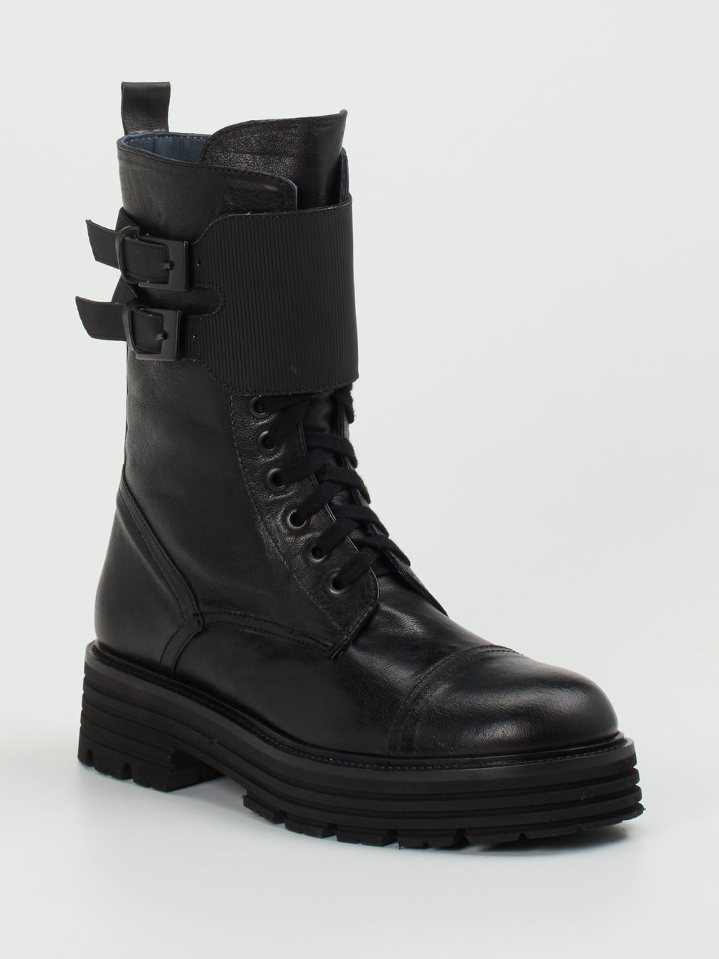 Schnürstiefelette schwarz 1745009001406