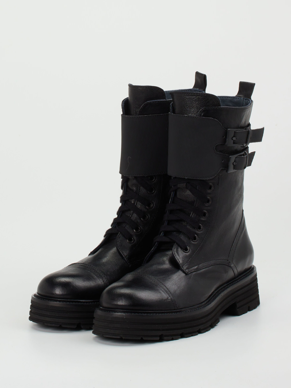 Schnürstiefelette schwarz 1745009001402