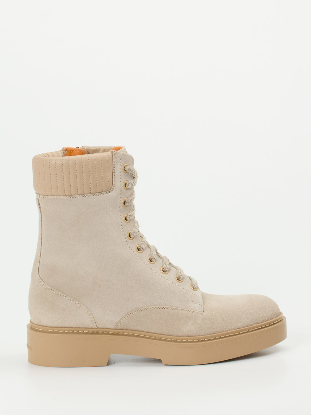 Schnürstiefelette beige 1723359000201