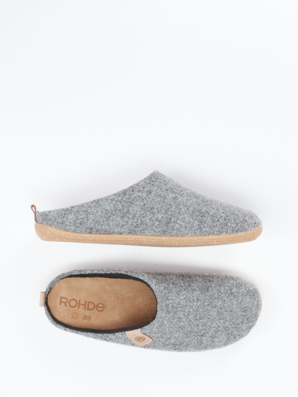 Hausschuh grau 7163459002504