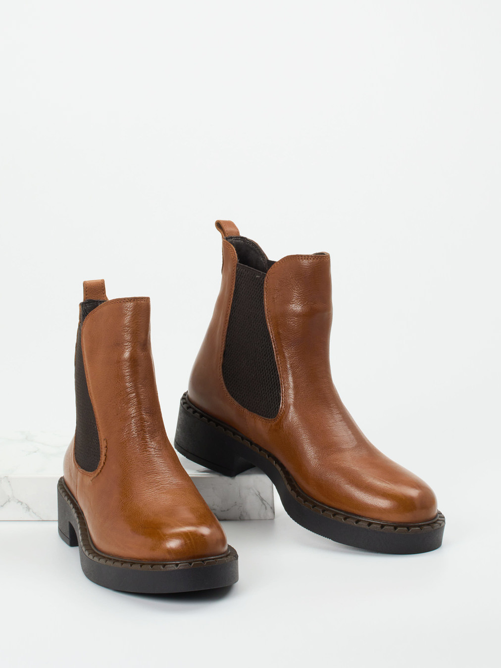 Chelsea Boots braun 1713289006804