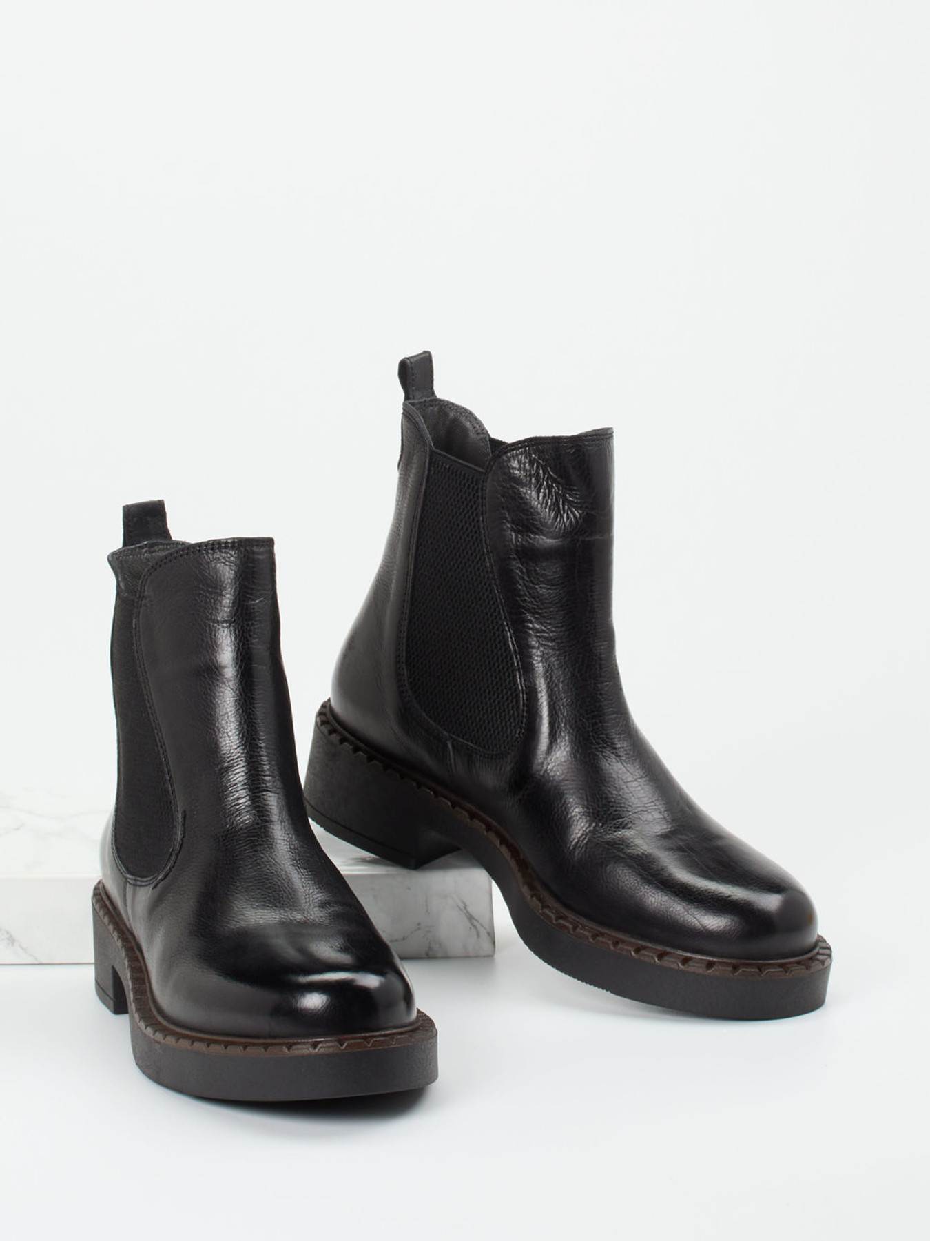 Chelsea Boots schwarz 1713009033404