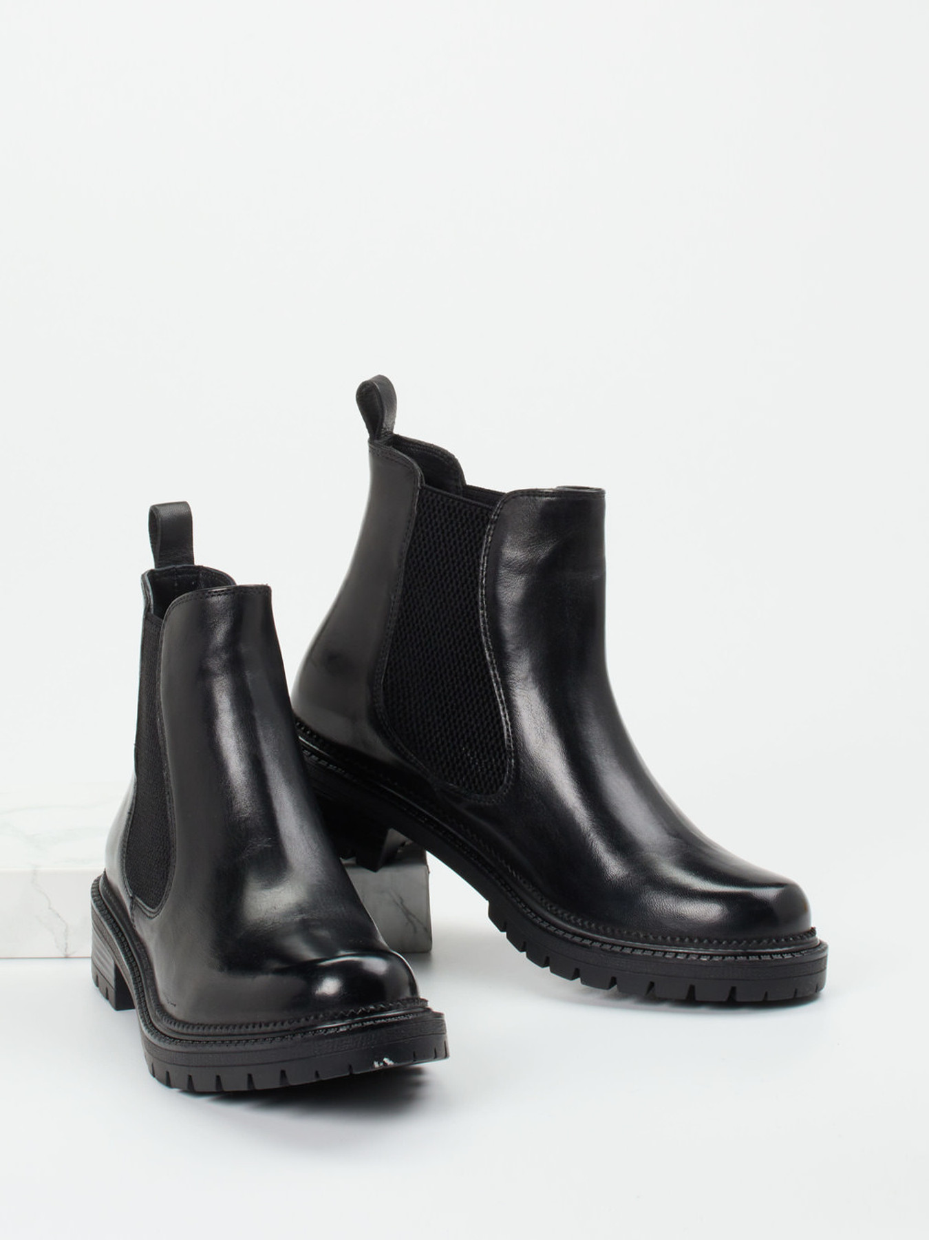 Chelsea Boots schwarz 1713009034204