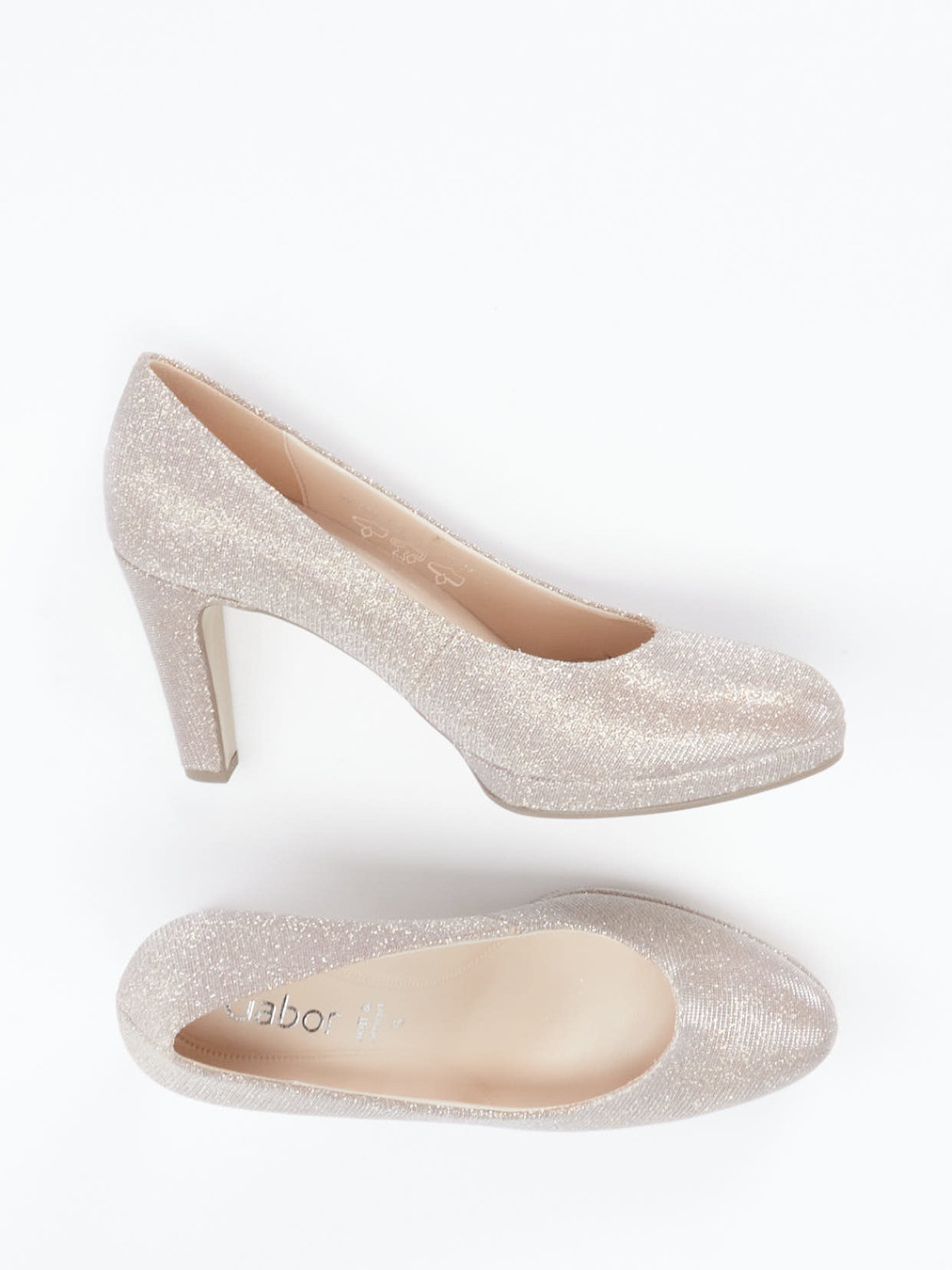 Plateaupumps rosa 1449599000104