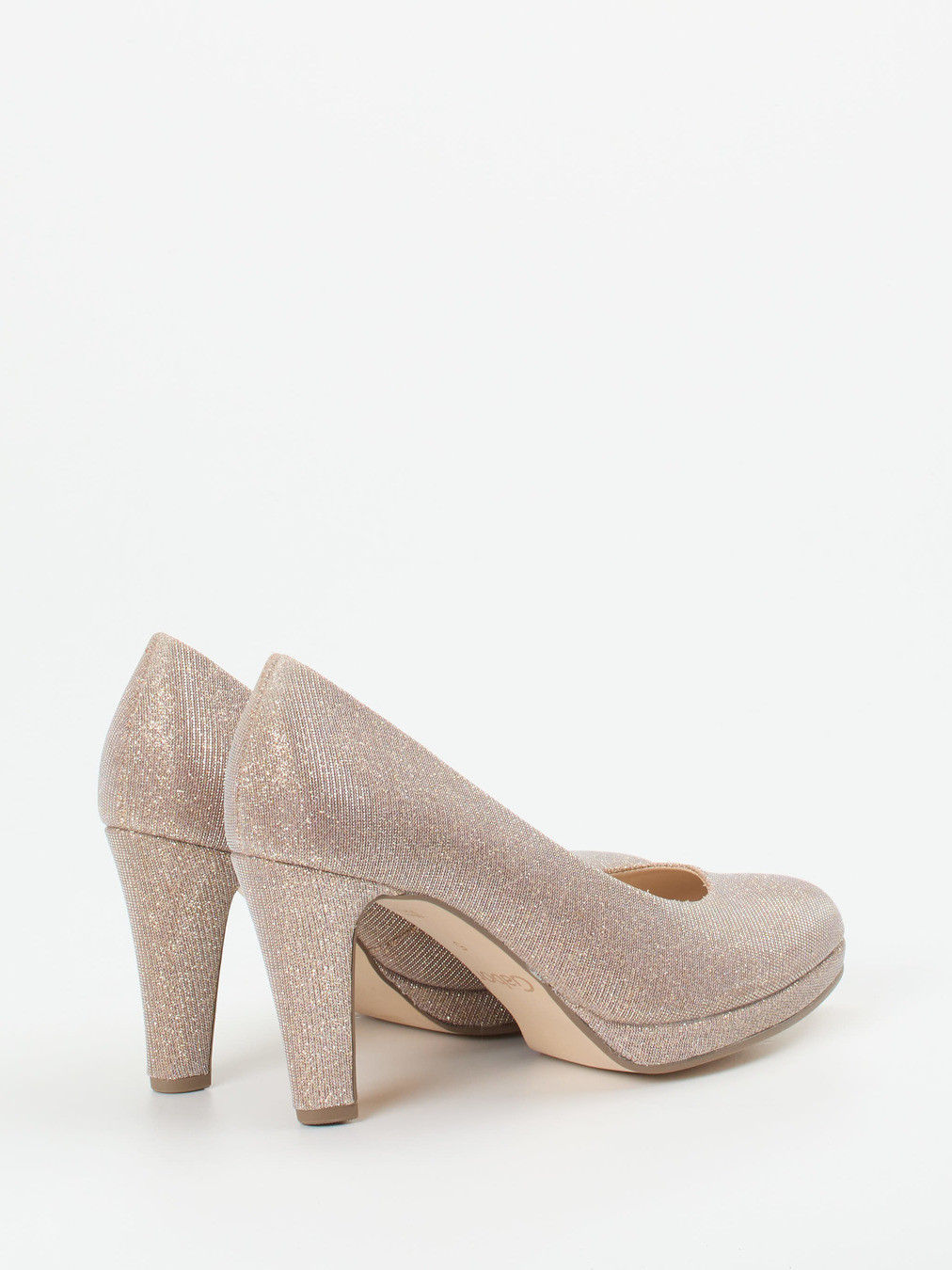 Plateaupumps rosa 1449599000103