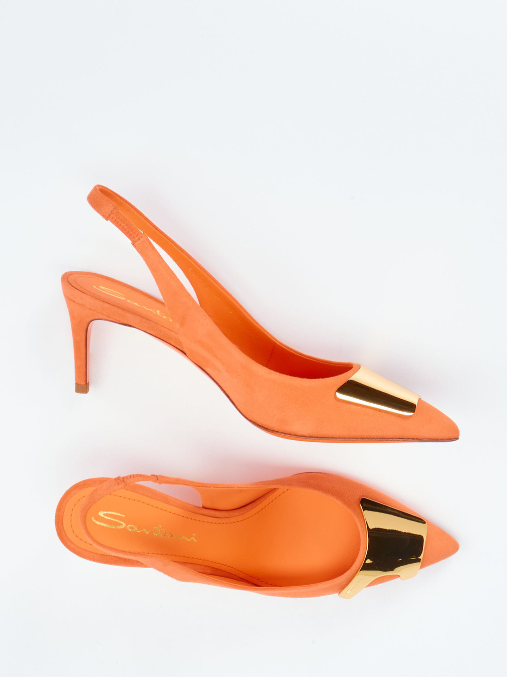 Slingpumps orange 1308579000104