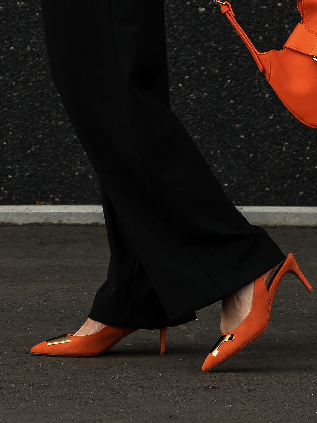 Slingpumps orange 1308579000102