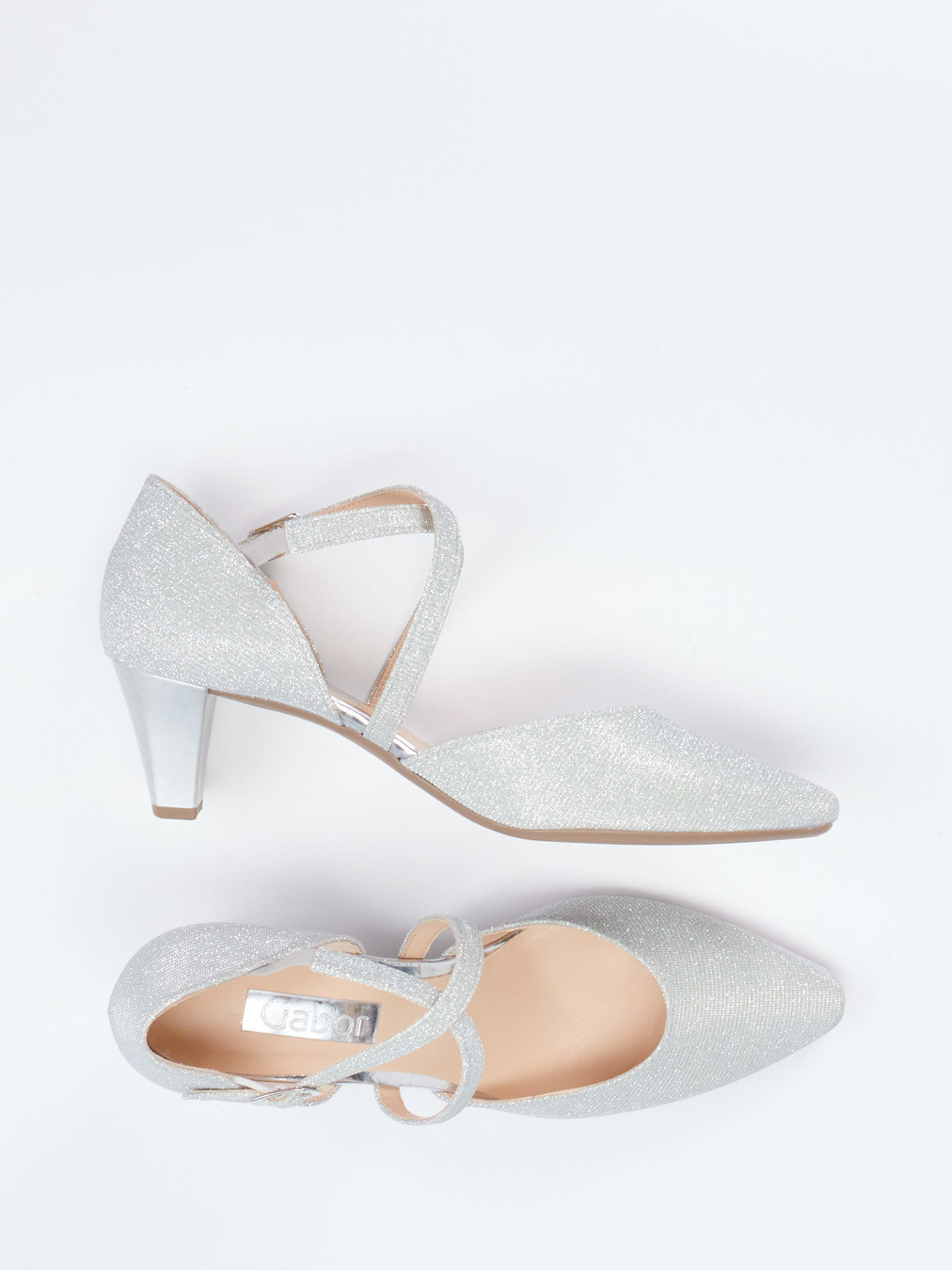 Pumps silber 1326449000404