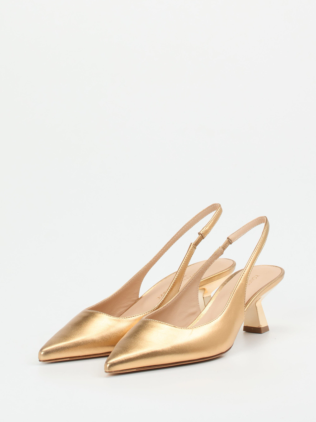 Slingpumps gold 1306889000602