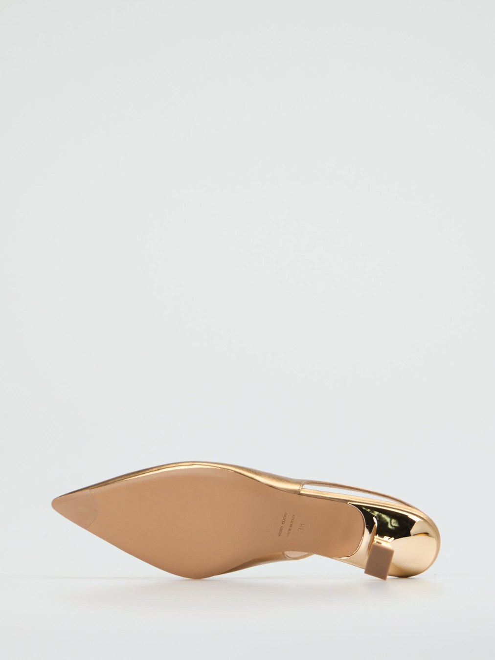Slingpumps gold 1306889000605