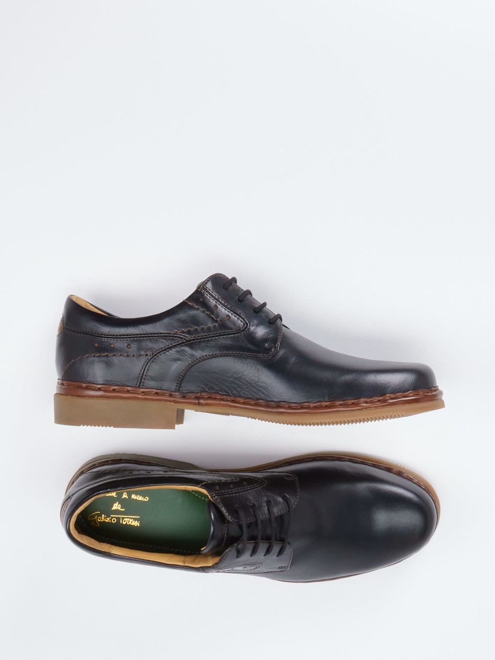 Schnürschuh schwarz 4610009117604