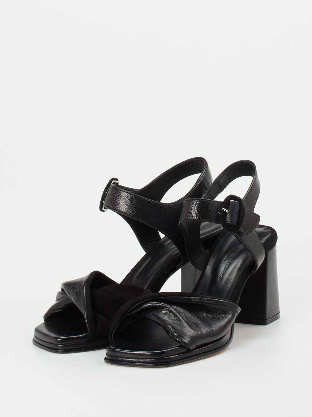 Plateau-Sandalette schwarz 1248009005702