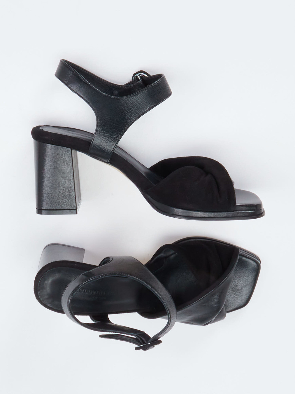 Plateau-Sandalette schwarz 1248009005704
