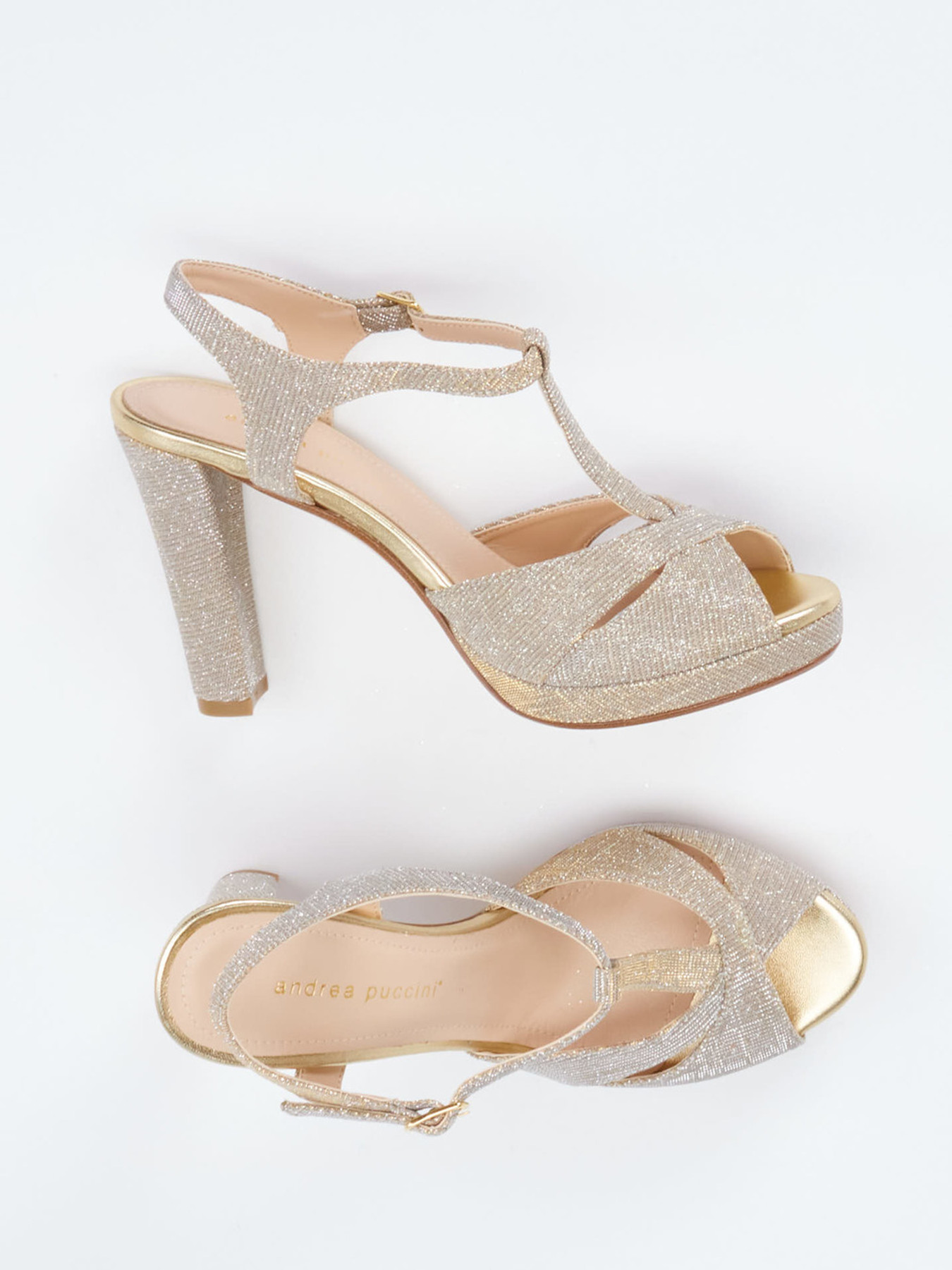 Plateau-Sandalette gold 1249889000504