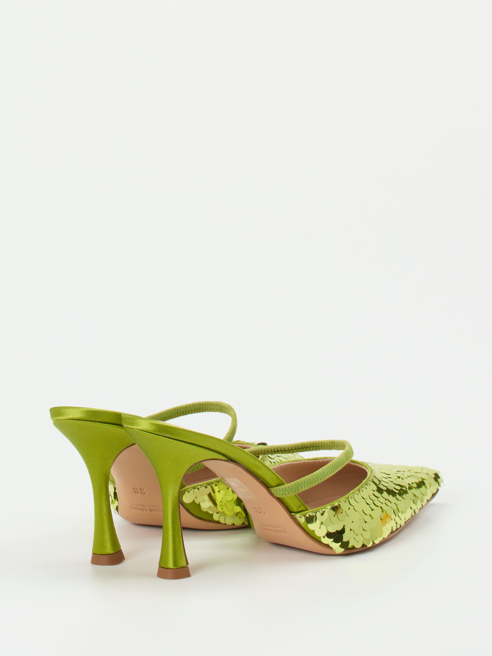 Slingpumps grün 1308659000103