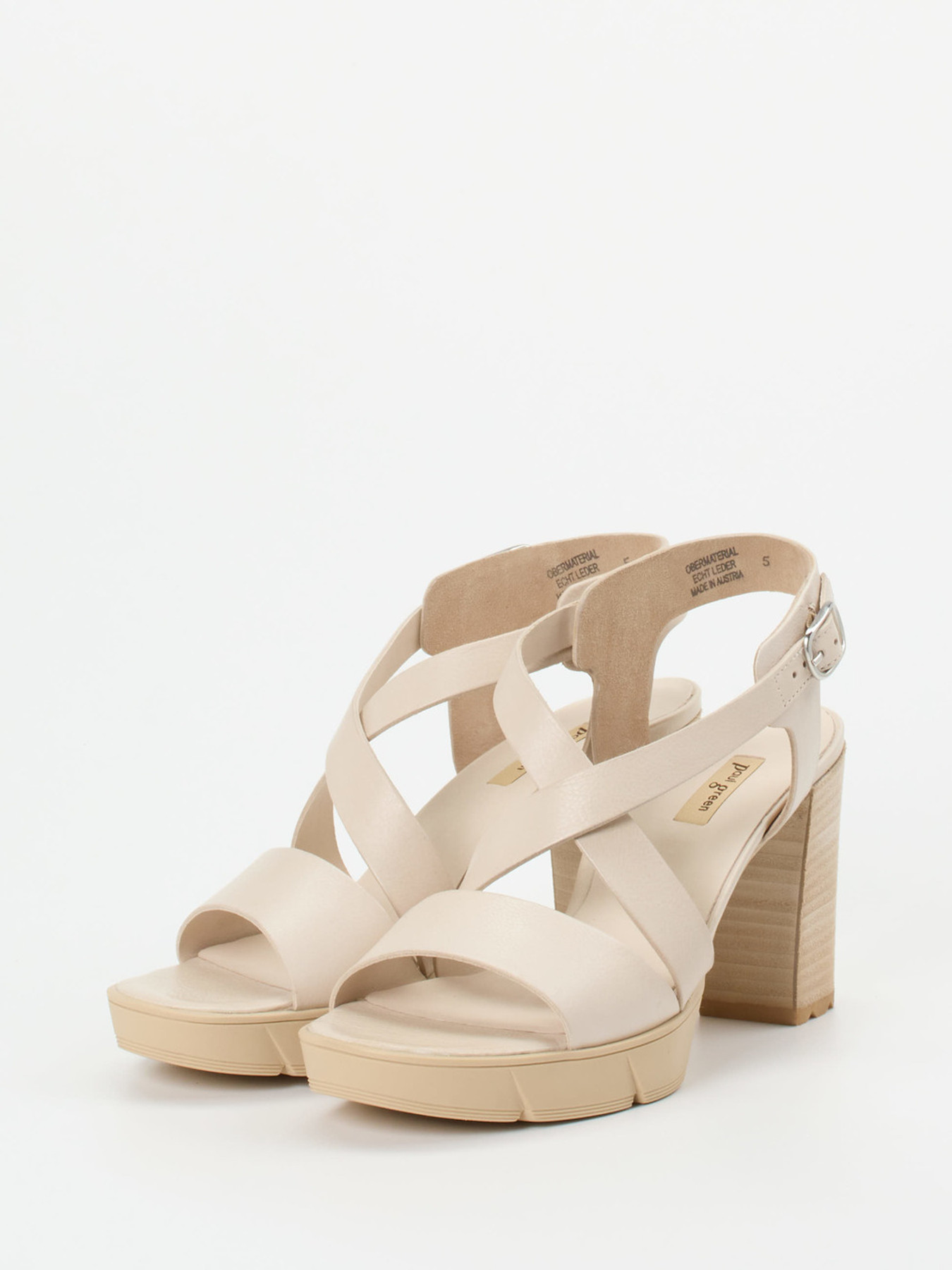 Plateau-Sandalette beige 1249399000402