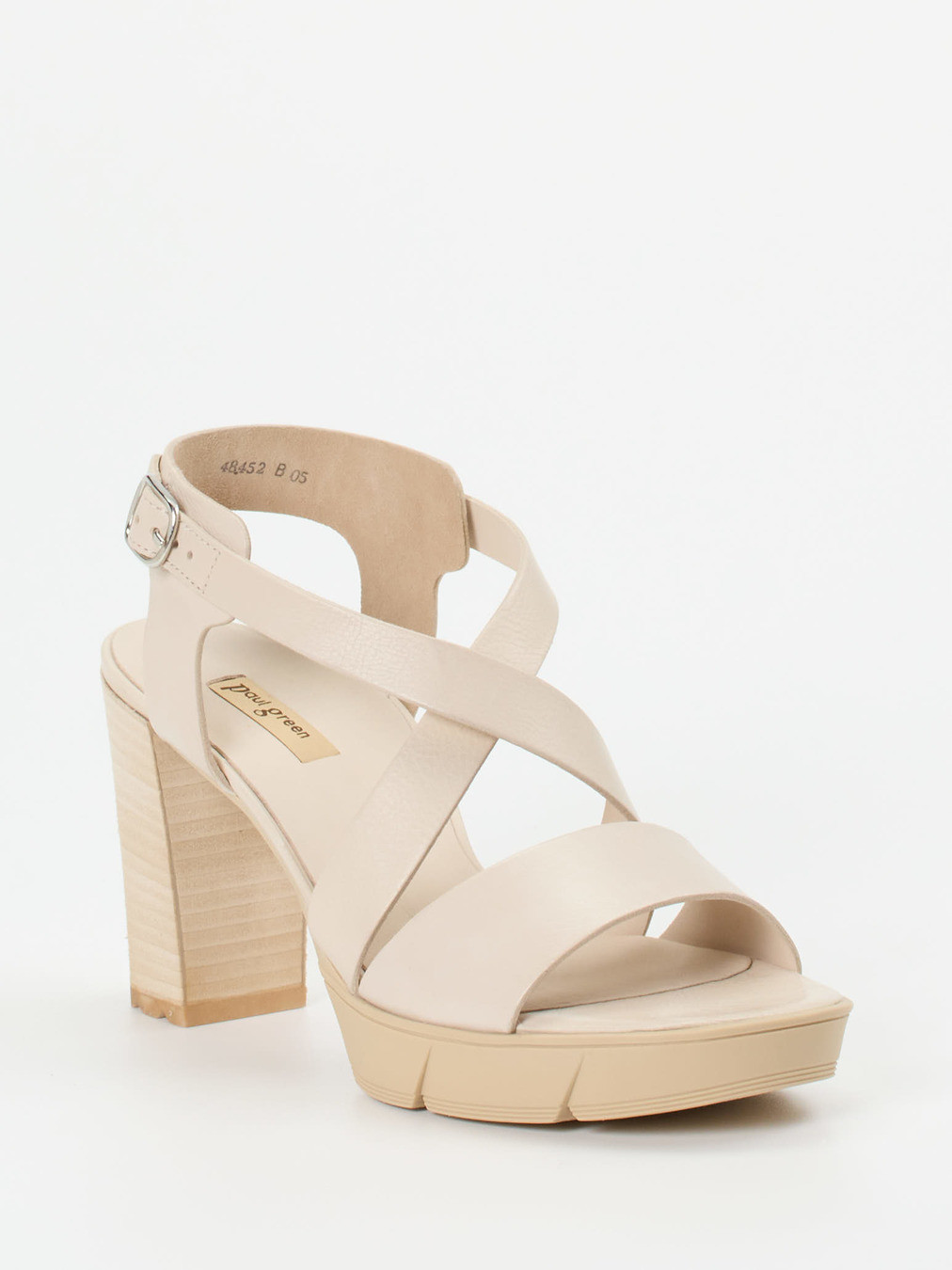 Plateau-Sandalette beige 1249399000406