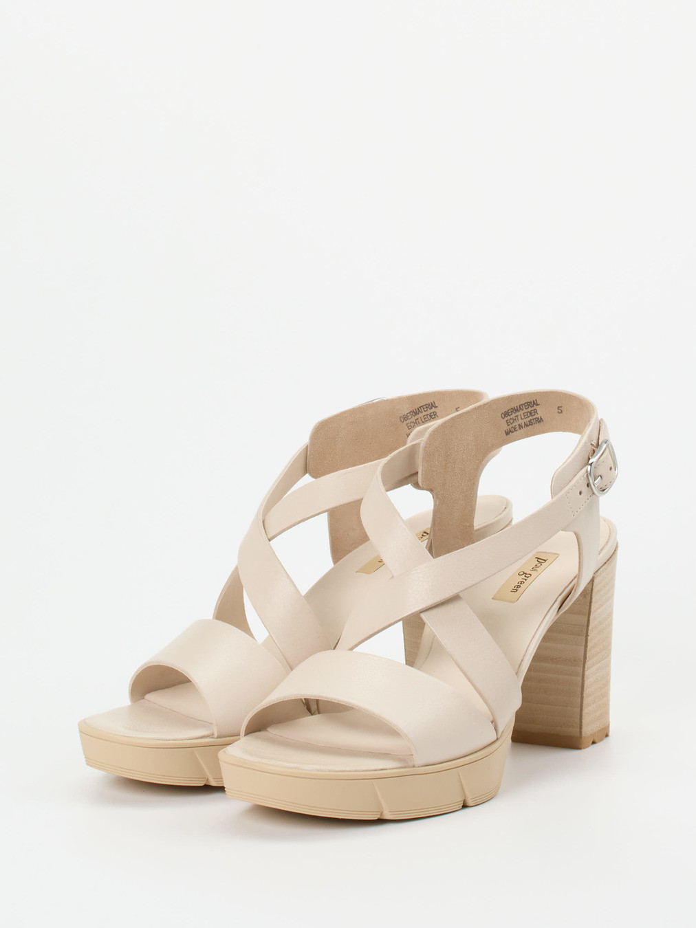 Plateau-Sandalette beige 1249399000402