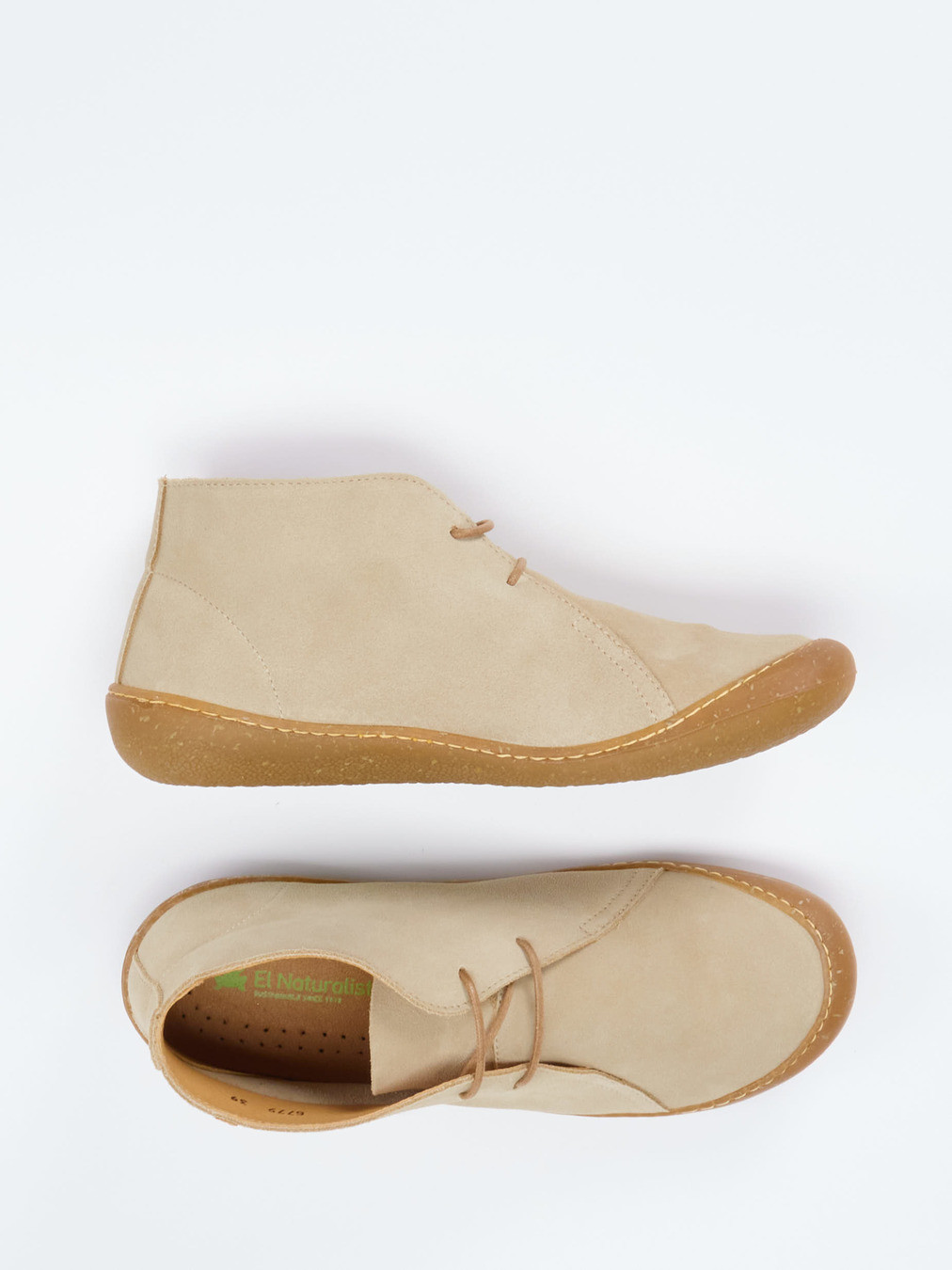 Schnürstiefelette PAWIKAN beige 1701309000104