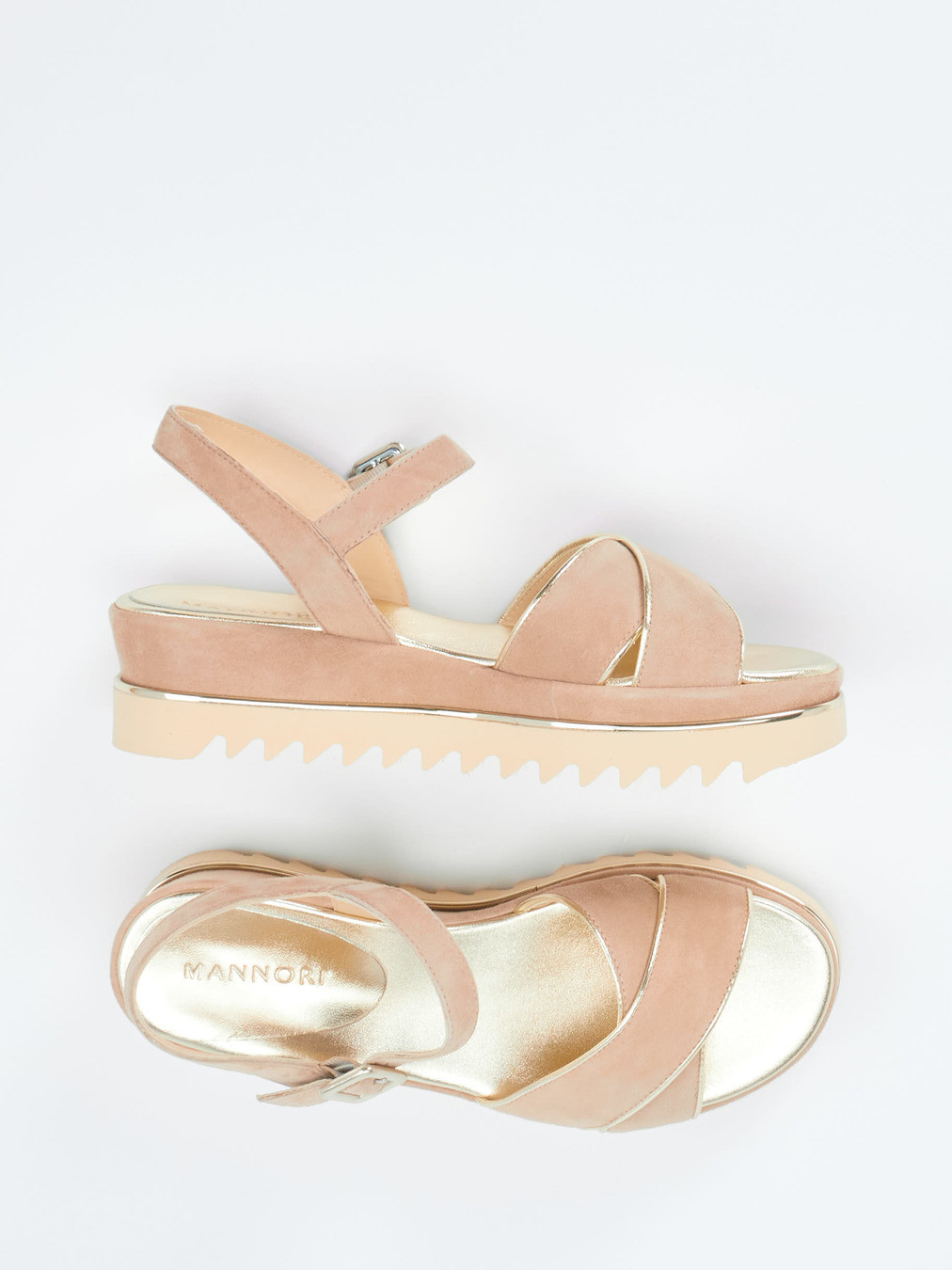 Keilsandalette beige 1255359000604