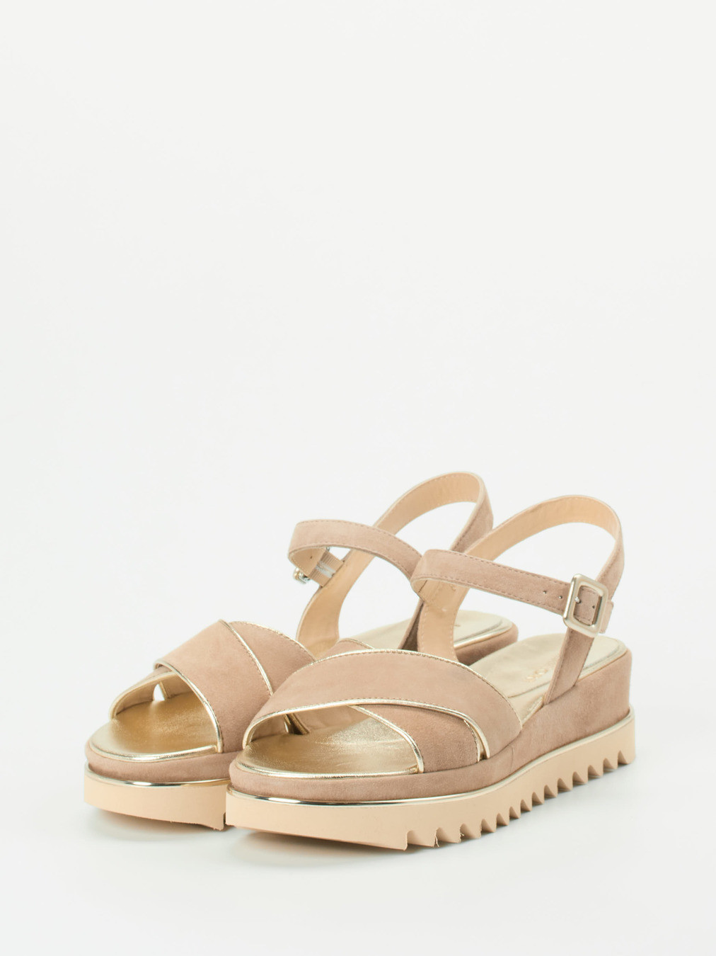 Keilsandalette beige 1255359000602